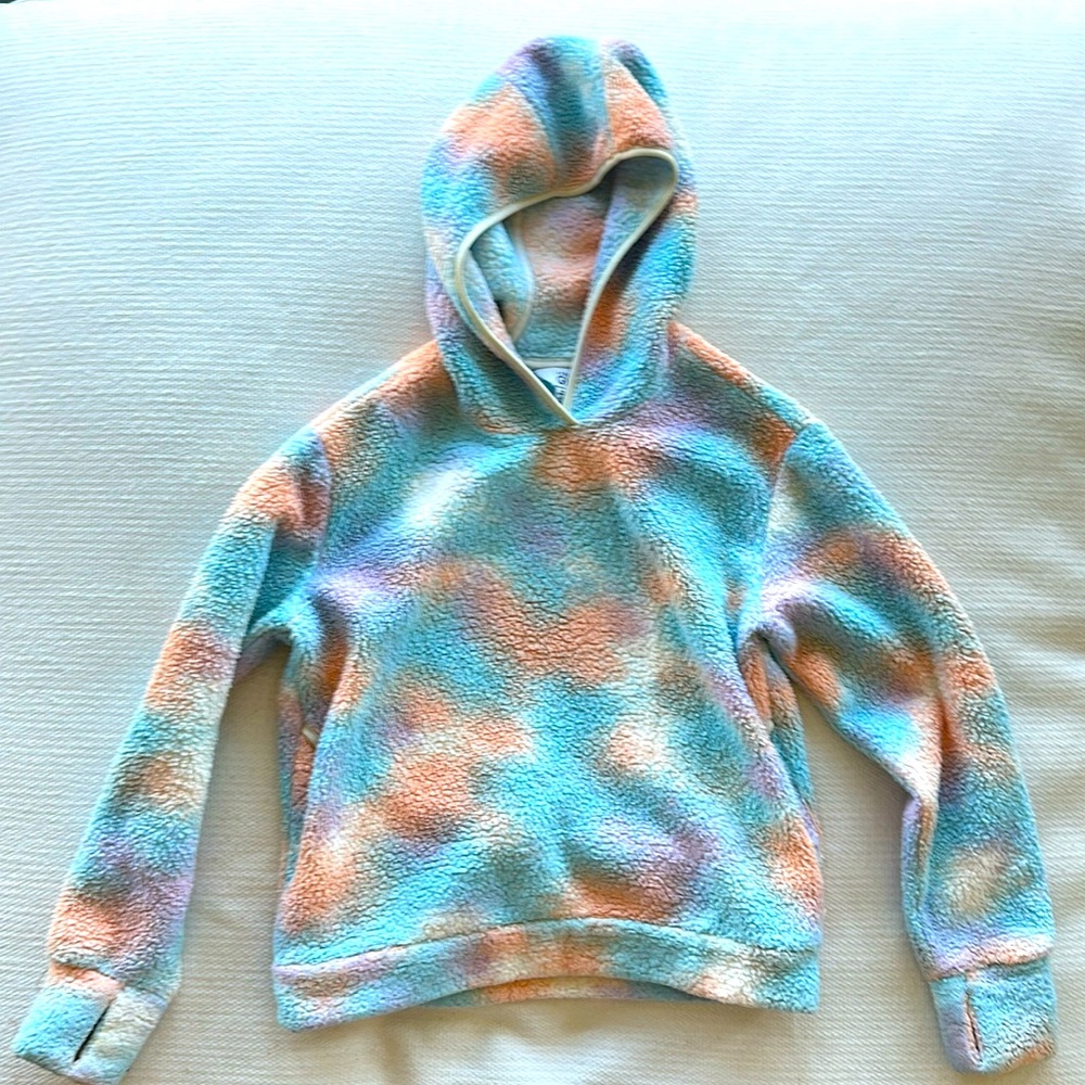 Athleta Girls Fleece Hoodie, size Large / 12.